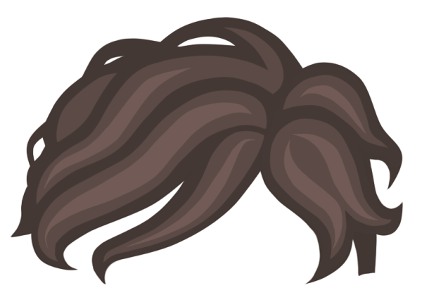 Мультяшные волосы