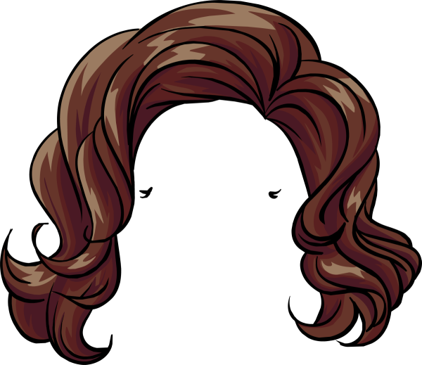 Кудрявые волосы для фотошопа