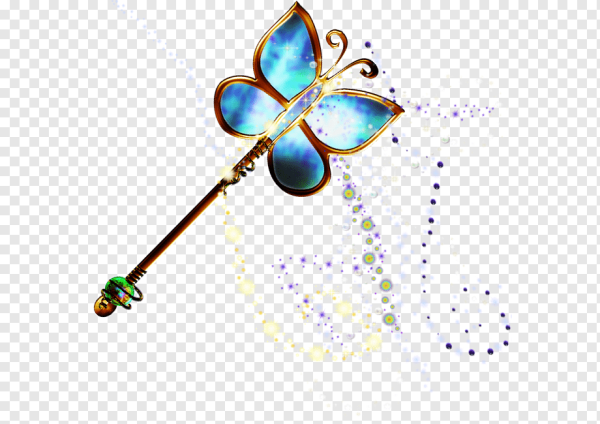 Волшебная палочка на прозрачном фоне