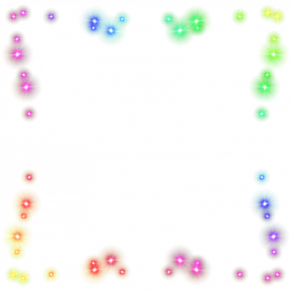 Рамка блестки