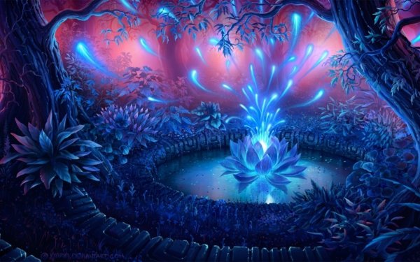 Цветы фэнтези