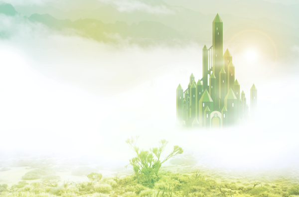 Фон для презентации изумрудный город