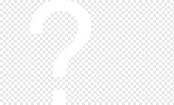 Вопрос без фона белый