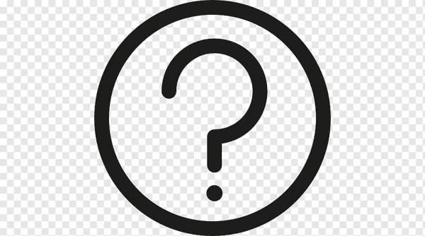 Знак вопроса в круге