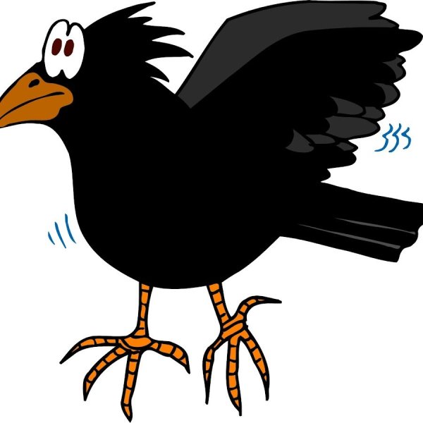 Сказочная ворона