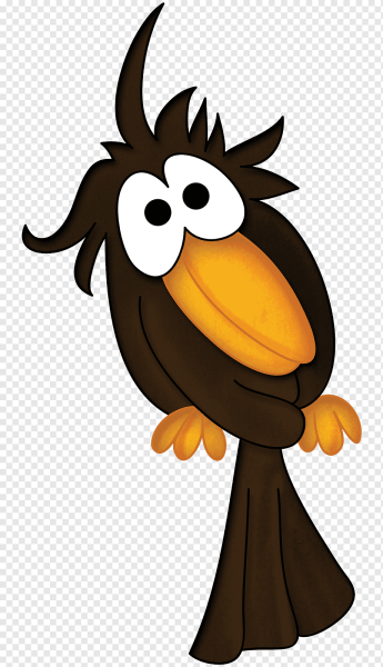 Ворон мультяшный