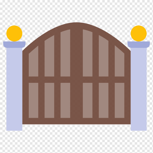 Ворота из мультика