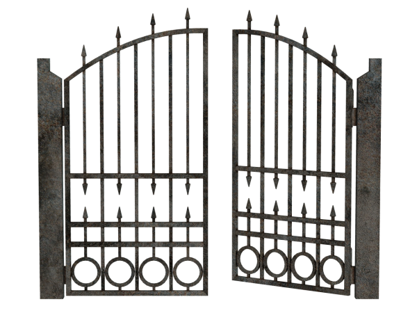Решетка для ворота металлическая
