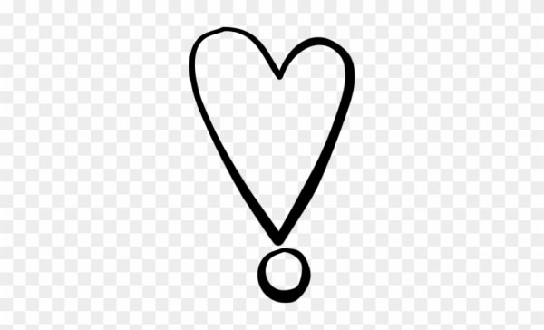 Восклицательный знак контур