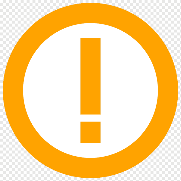 Иконка восклицательный знак