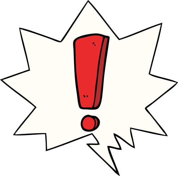 Комикс Восклицание