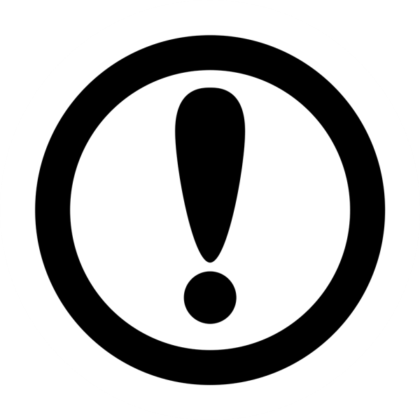 Значок восклицательный знак