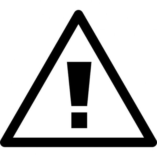 Треугольник с восклицательным знаком