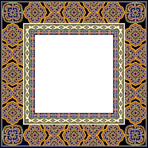 Рамка в Восточном стиле