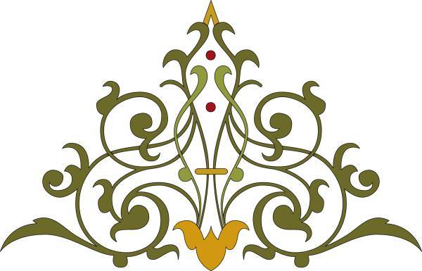 Татарский орнамент Пальметта