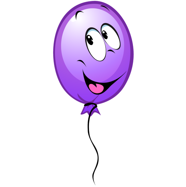 Воздушный шарик мультяшный