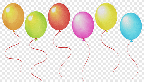 Шарики на прозрачном фоне