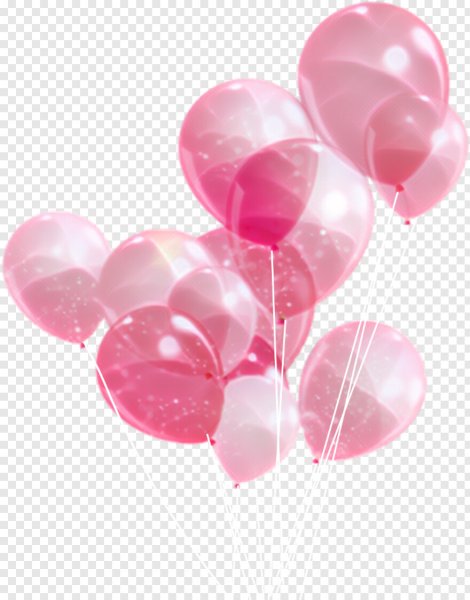 Розовые шарики