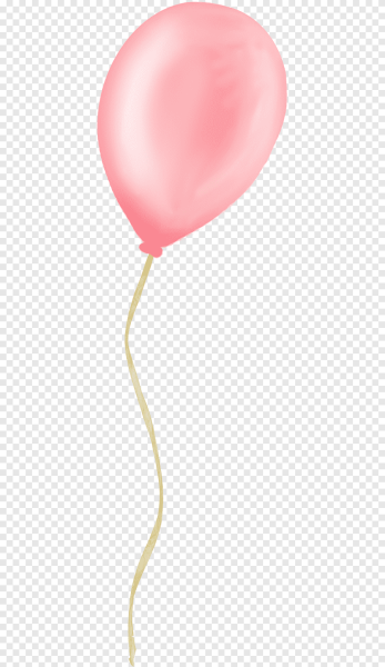 Воздушный шарик на веревочке