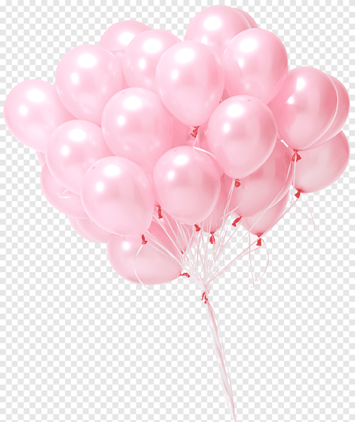 Розовые шары