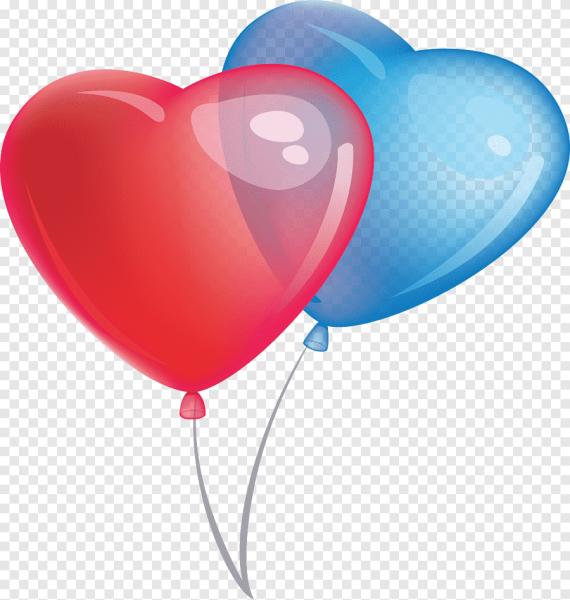 Воздушный шарик сердце