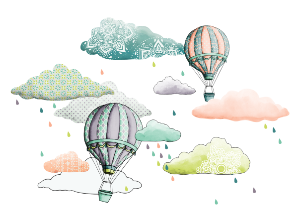 Воздушный шар иллюстрация