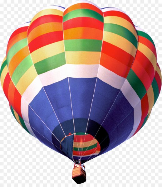 Воздушный шар с корзиной