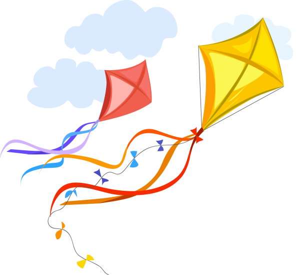 Воздушный змей вектор