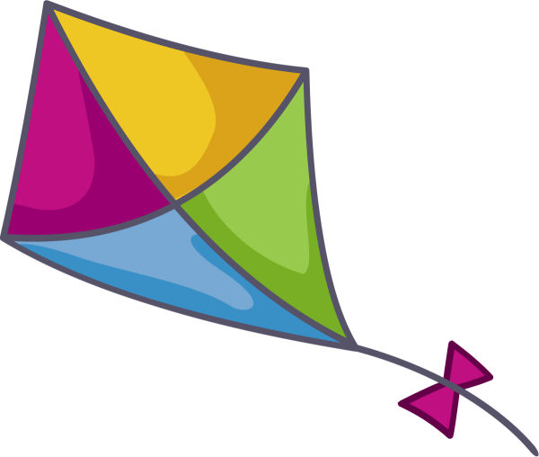 Воздушный змей мультяшная