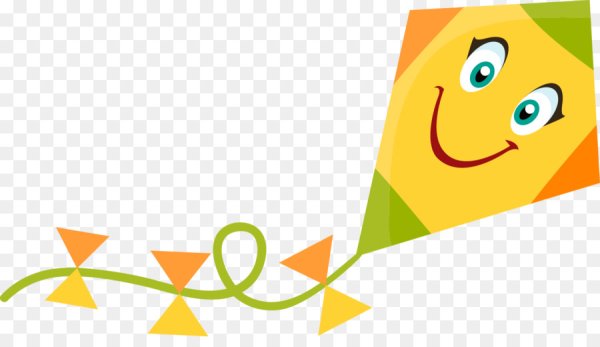 Воздушный змей мультяшный