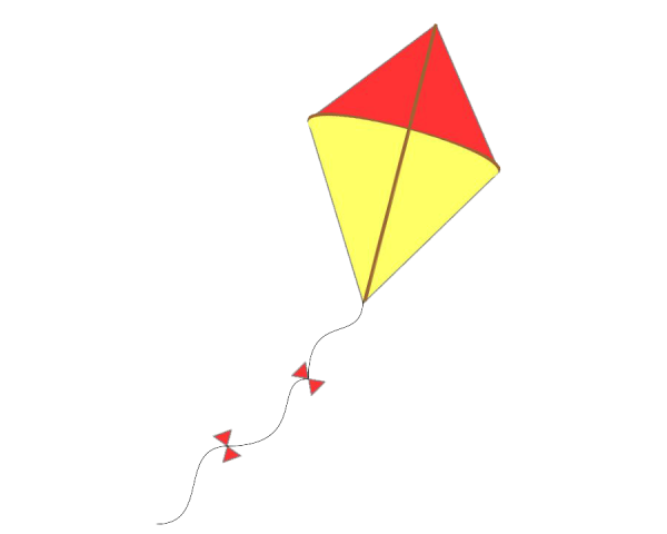 Воздушный змей мультяшный