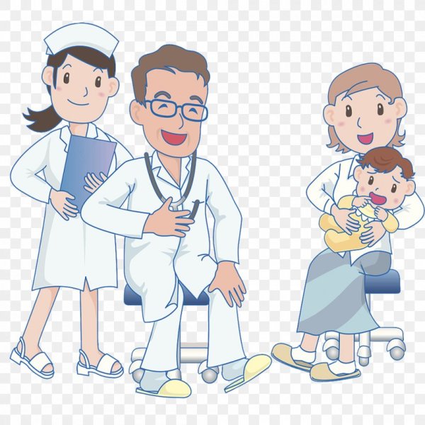 Врач рисунок