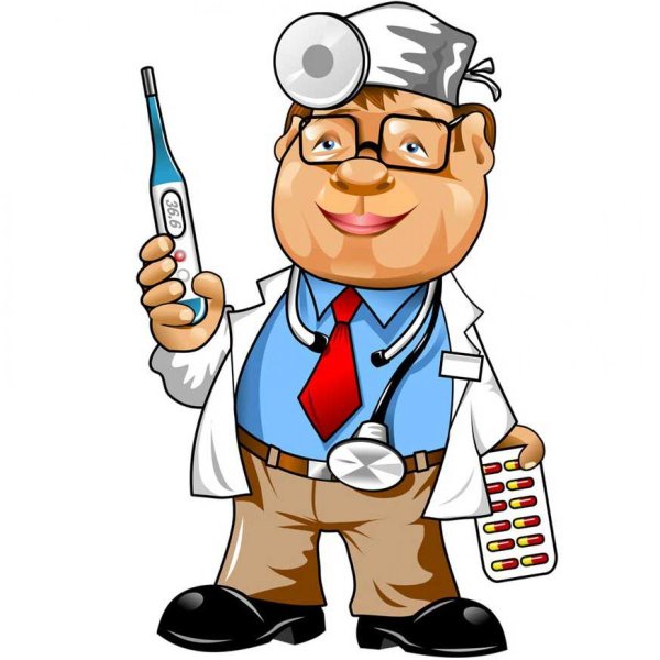 Врач мультяшный