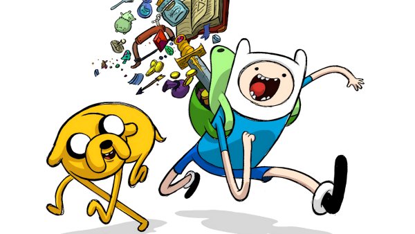Adventure time фин и Джейк