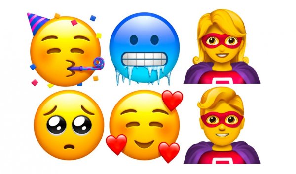 Стикеры смайлики