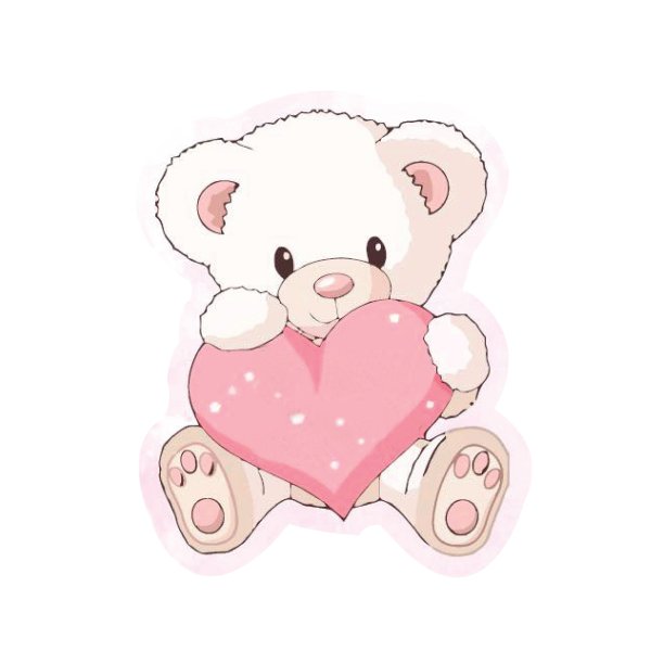 Мишка для метрики для девочки