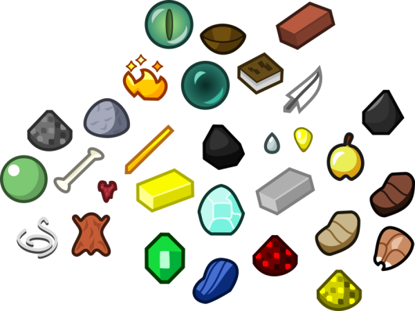 Предметы из МАЙНКРАФТА