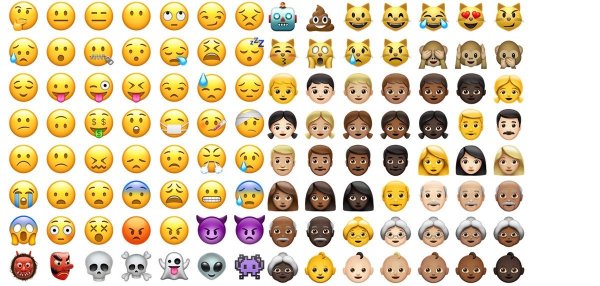 Смайлы из айфона