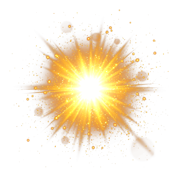 Свечение солнца