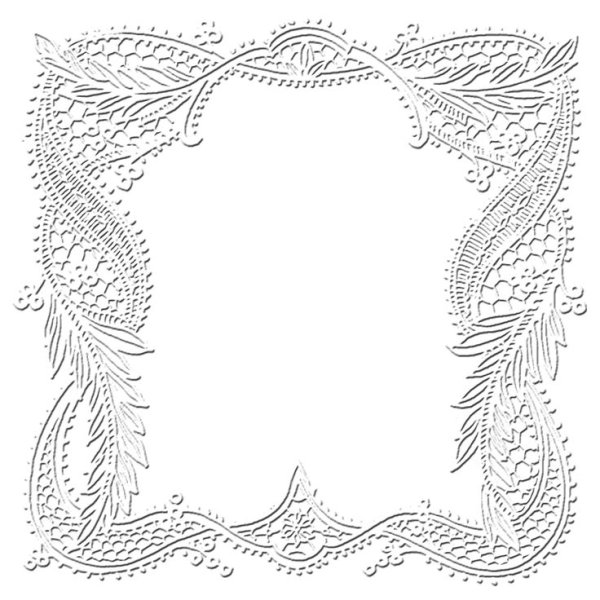 Кружевная рамка