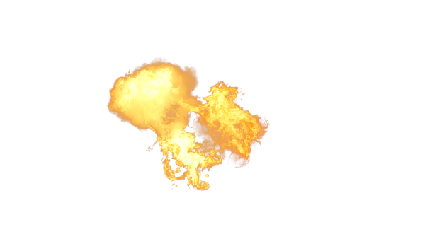 Взрыв без фона