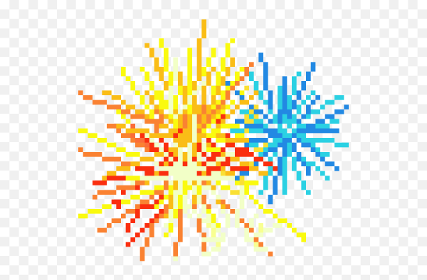 Салют в пикселях