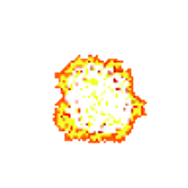 Пиксельный эффект взрыва