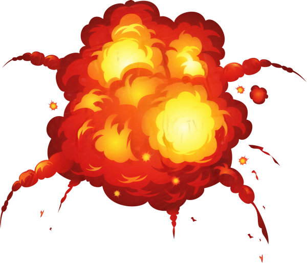 Мультяшный взрыв