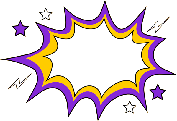 Рамка поп арт