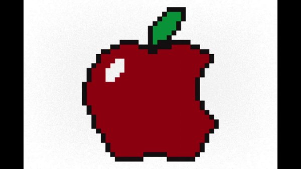 Яблоко из МАЙНКРАФТА