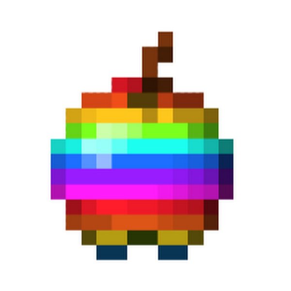 Текстура яблока для МАЙНКРАФТА