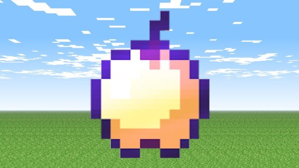 Зачарованное золотое яблоко в Minecraft