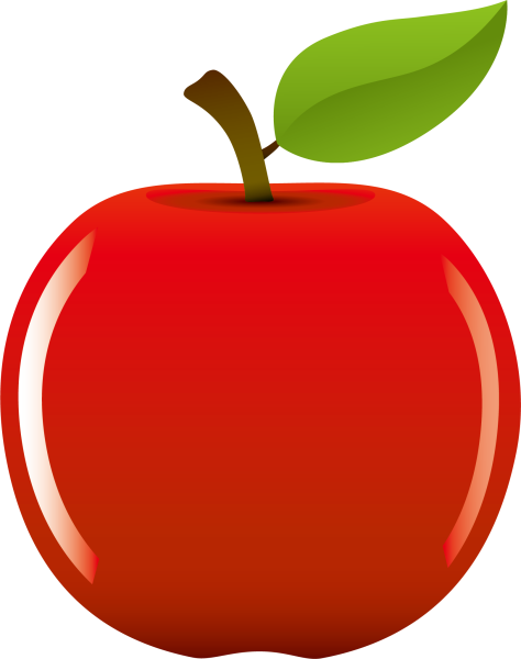 Яблоко вектор