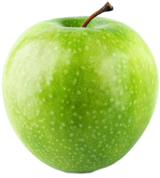 Фрукты на белом фоне